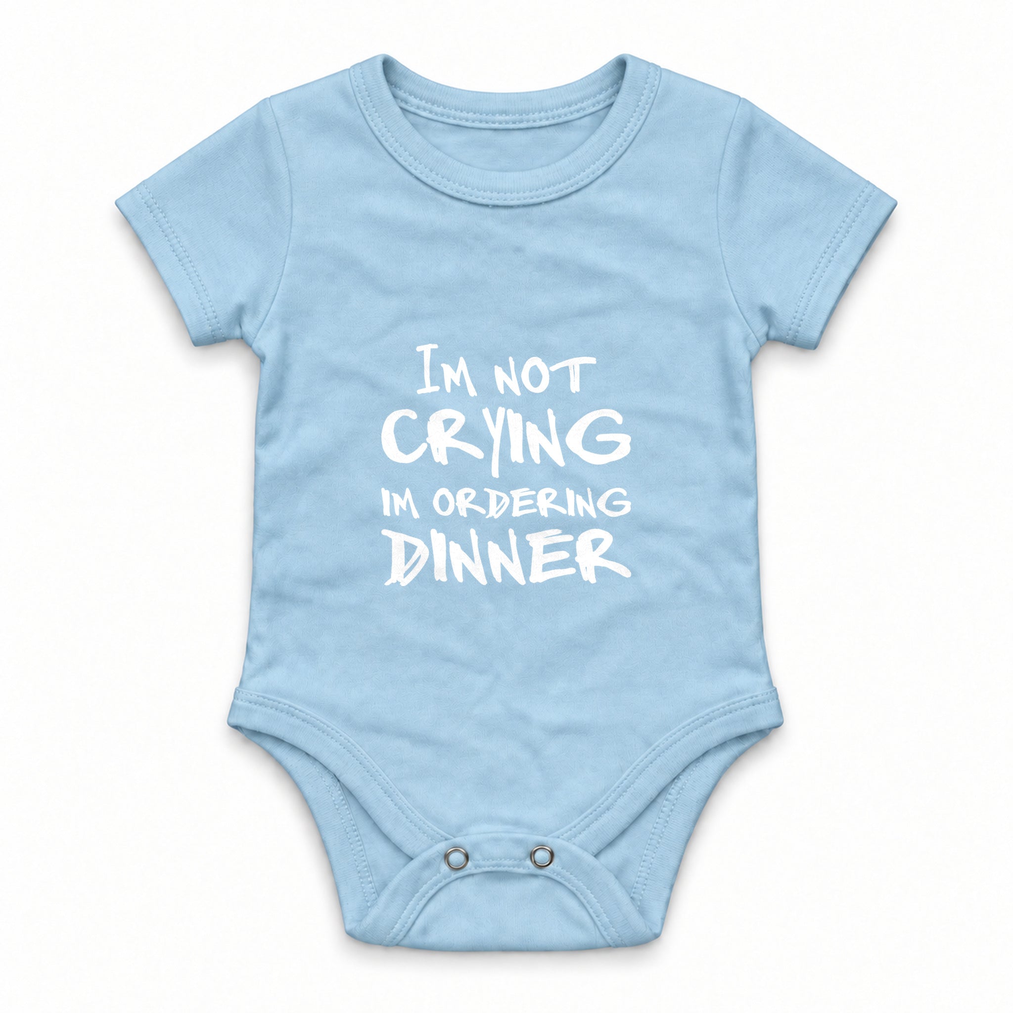 I’m Not Crying · I’m Ordering Dinner Zıbın — Mavi — ön görünüm