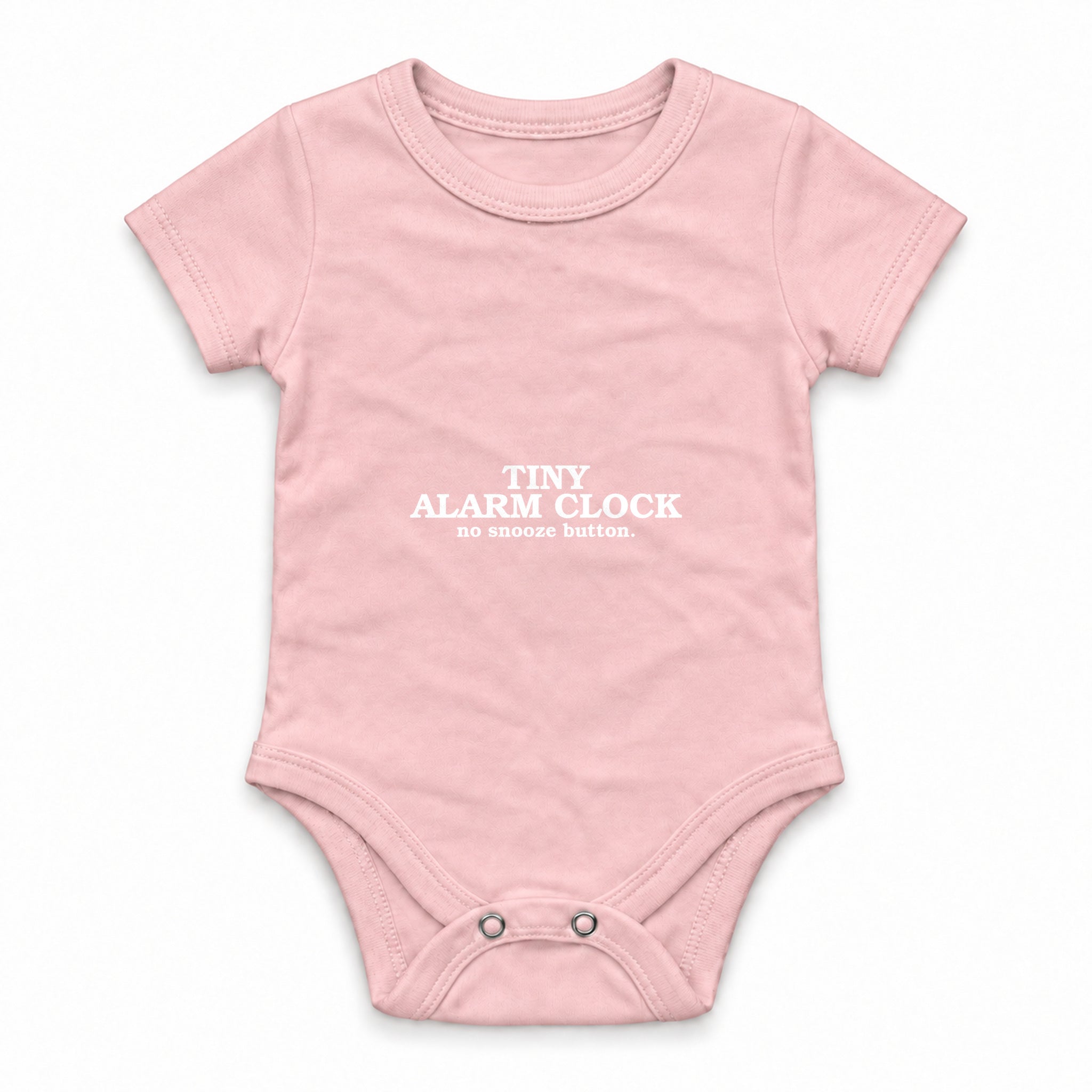 Tiny Alarm Clock Zıbın — Pembe — ön görünüm