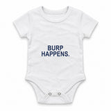 Burp Happens Zıbın — Beyaz — ön görünüm