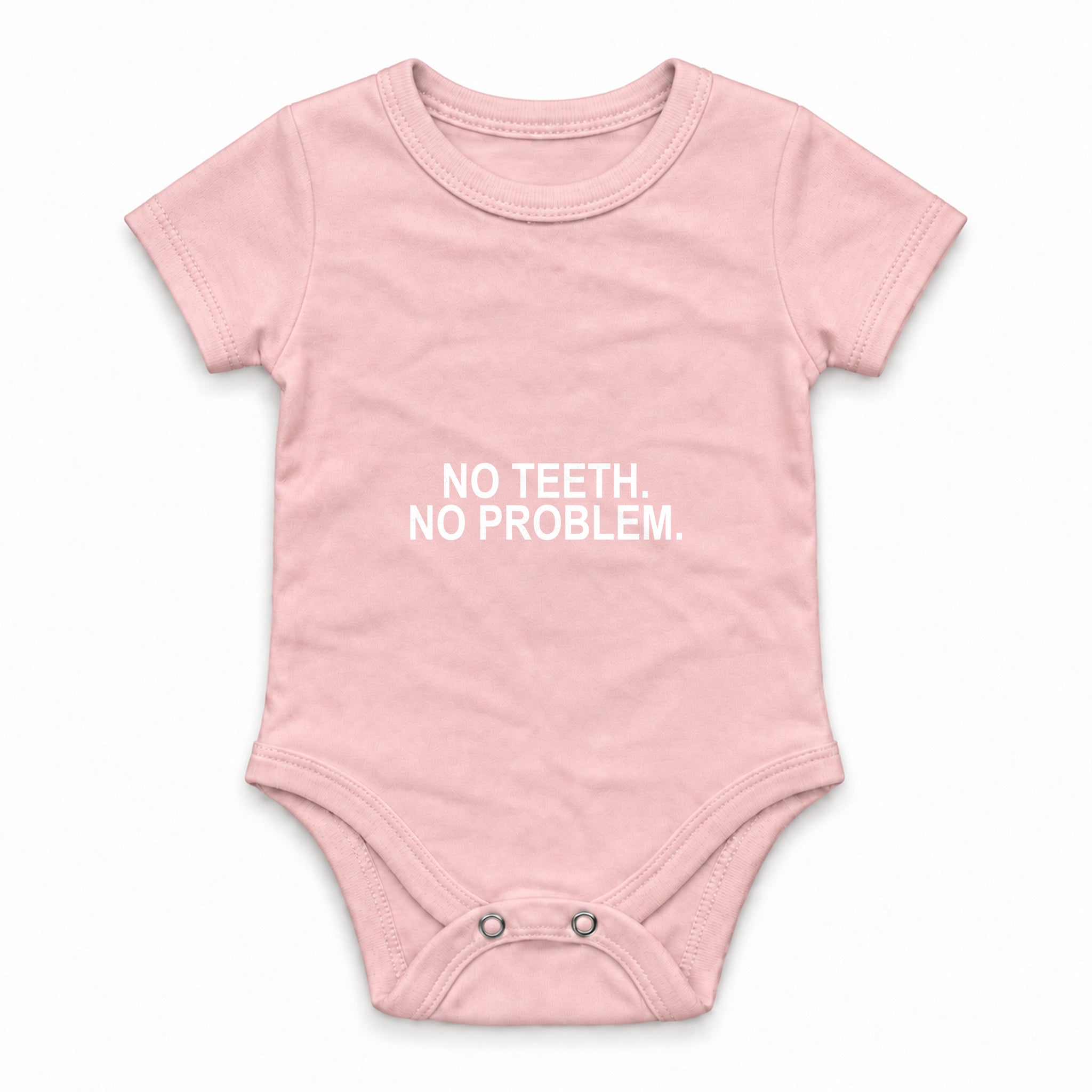 No Teeth No Problem Zıbın — Pembe — ön görünüm