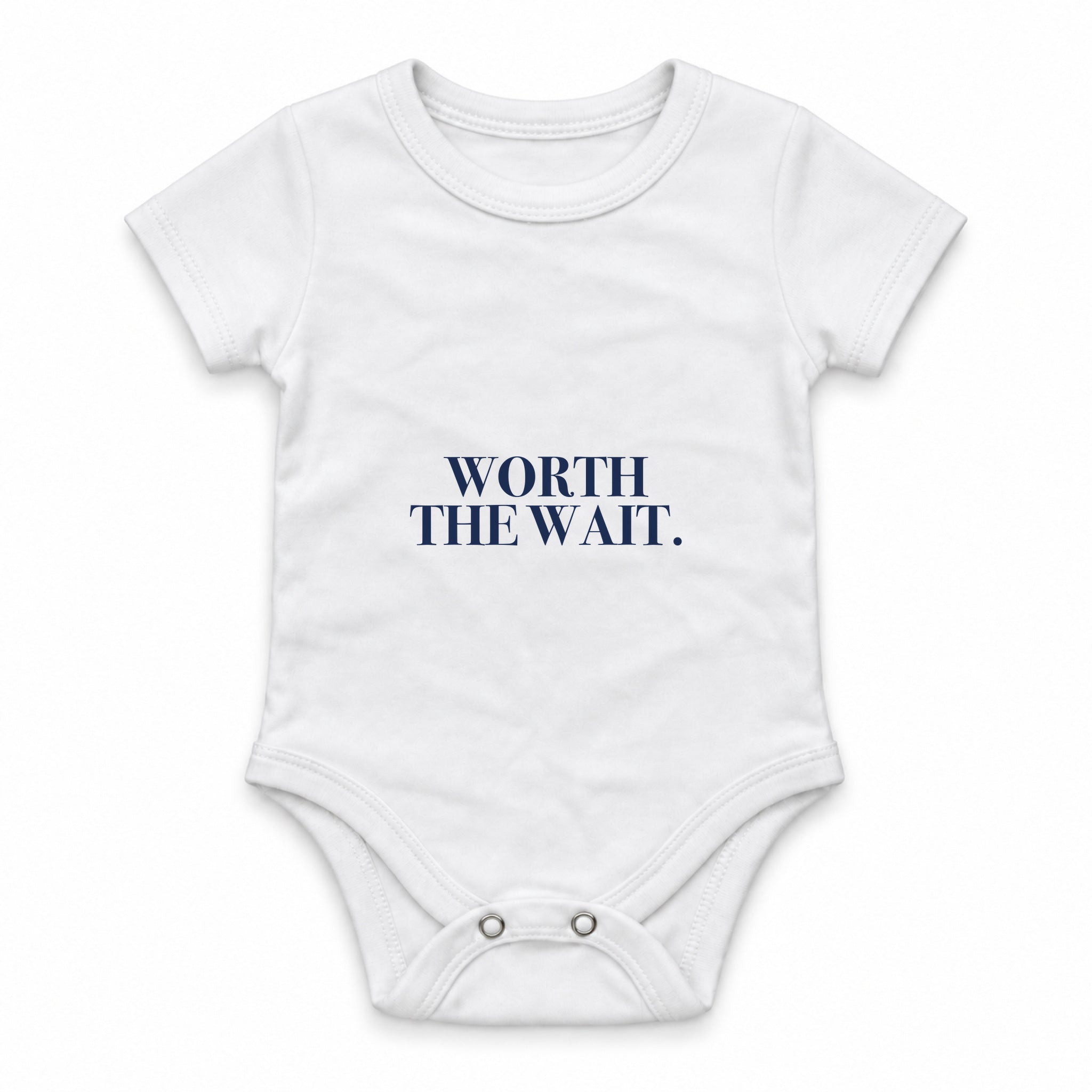 Worth The Wait Zıbın — Beyaz — ön görünüm