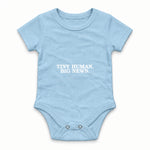 Tiny Human Big News Zıbın — Mavi — ön görünüm