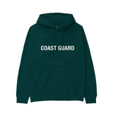 Coast Guard Hoodie - Koyu Yeşil - Ön Görünüm
