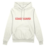 Coast Guard Oversize Hoodie - Beyaz - Ön Görünüm
