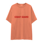 Coast Guard Oversize Tişört - Somon - Ön Görünüm