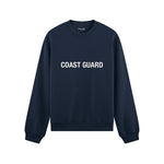 Coast Guard Oversize Sweatshirt - Lacivert - Ön Görünüm