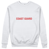 Coast Guard Sweatshirt - Beyaz - Ön Görünüm
