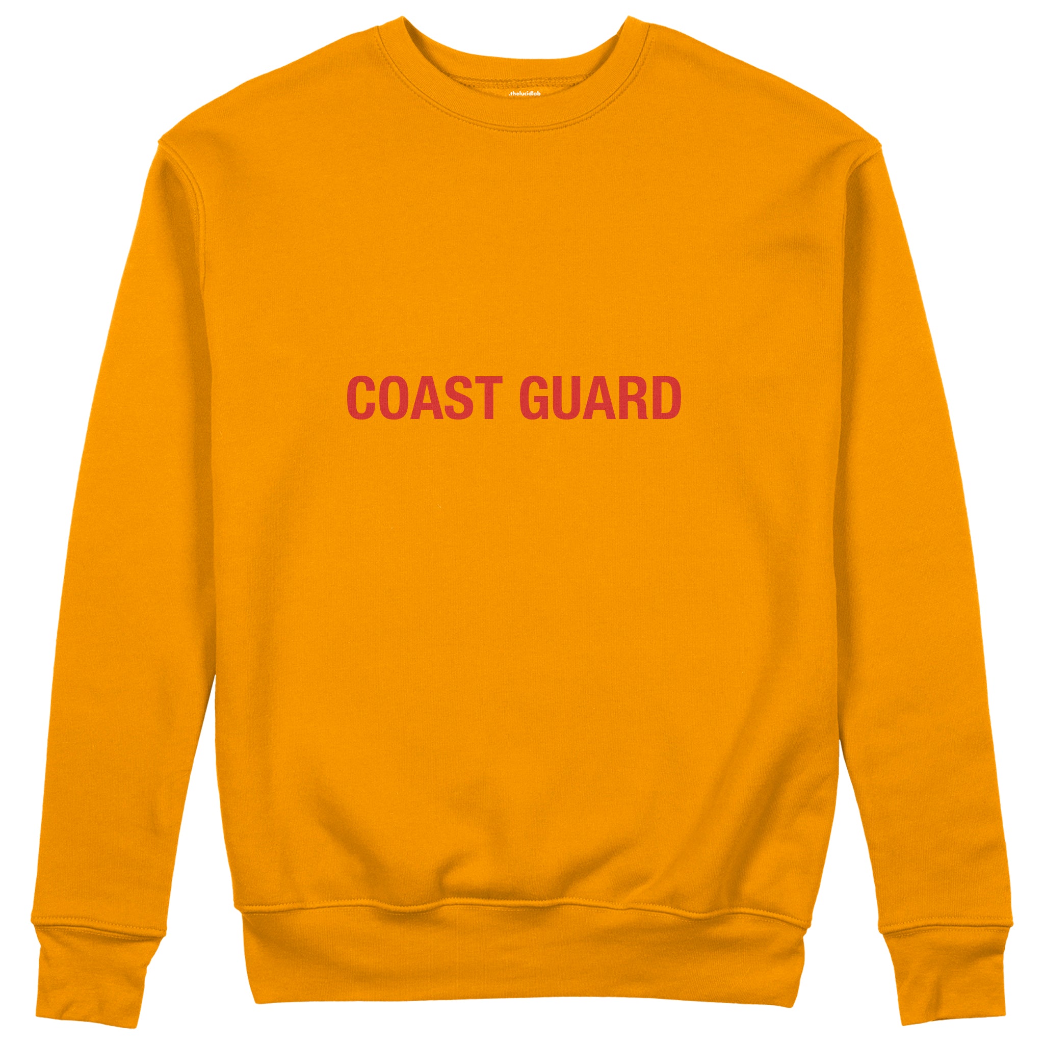 Coast Guard Sweatshirt - Turuncu - Ön Görünüm