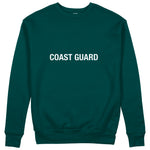 Coast Guard Sweatshirt - Koyu Yeşil - Ön Görünüm