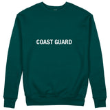 Coast Guard Sweatshirt - Koyu Yeşil - Ön Görünüm