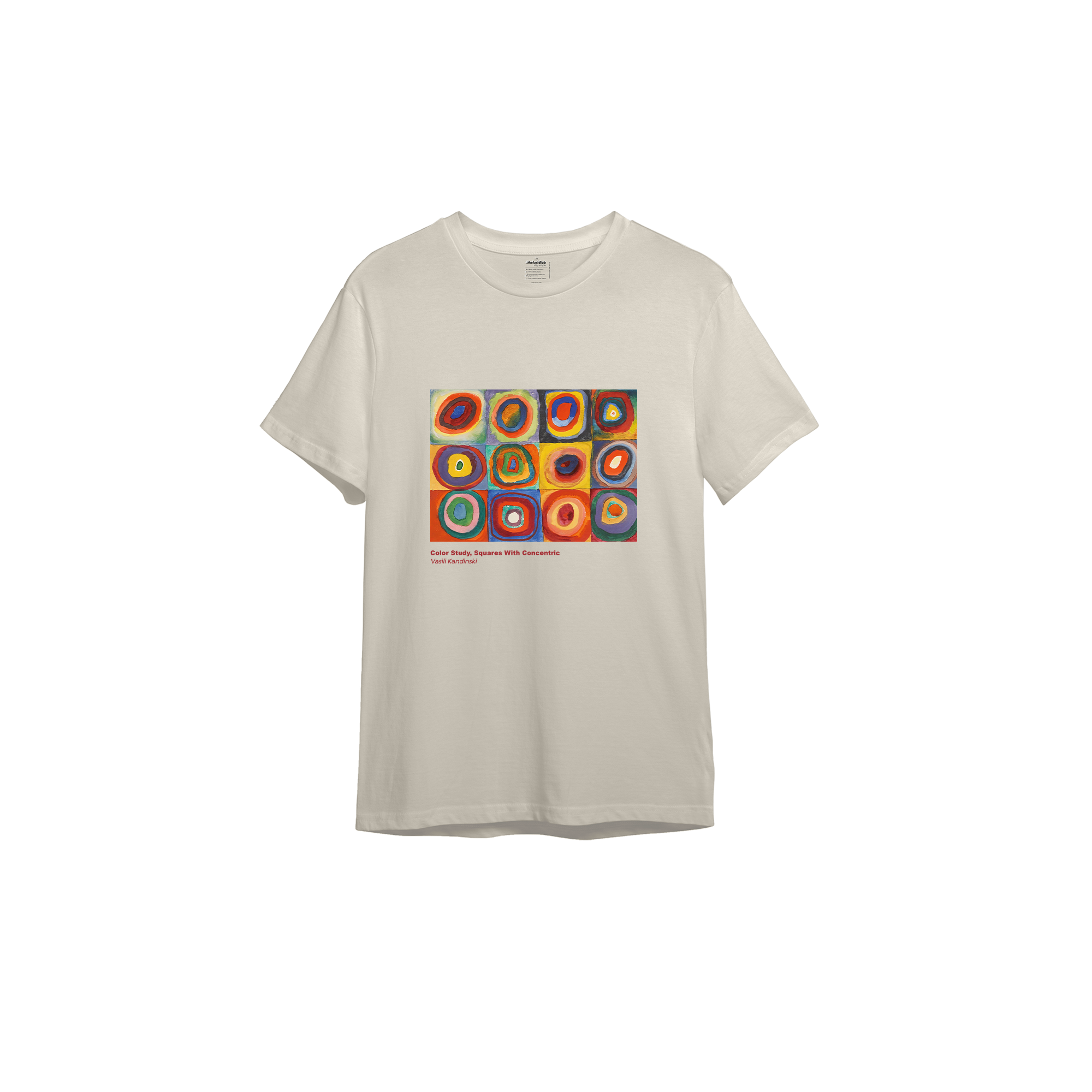 Color Study, Squares With Concentric Circles Tişört