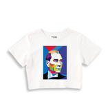 Atatürk Pop Art Crop Tişört