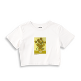 Sunflowers Crop Tişört