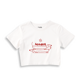 Hotdog Crop Tişört