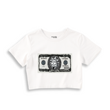Morty Dollar Crop Tişört
