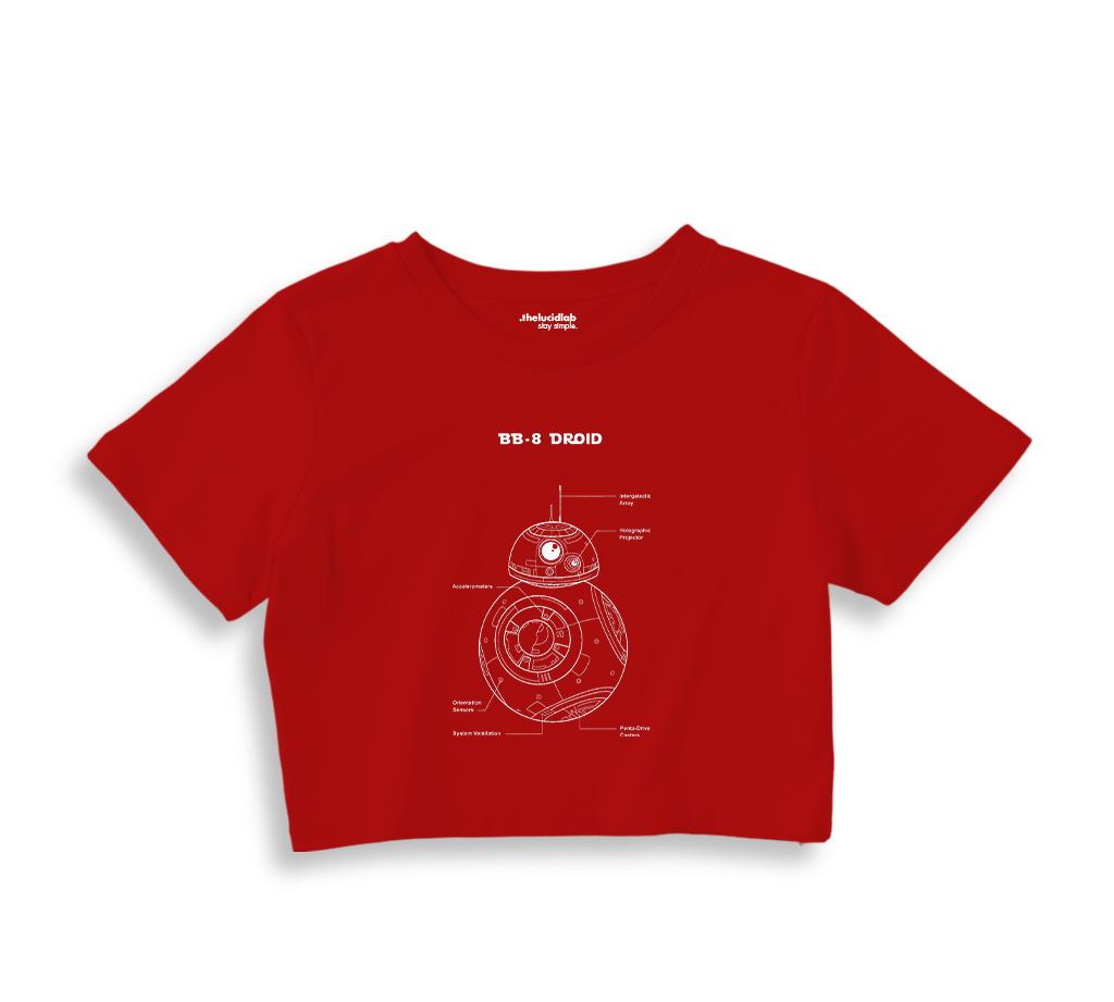 BB-8 Crop Tişört
