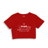 Hotdog Crop Tişört