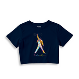 Freddie Mercury Crop Tişört