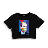 Atatürk Pop Art Crop Tişört