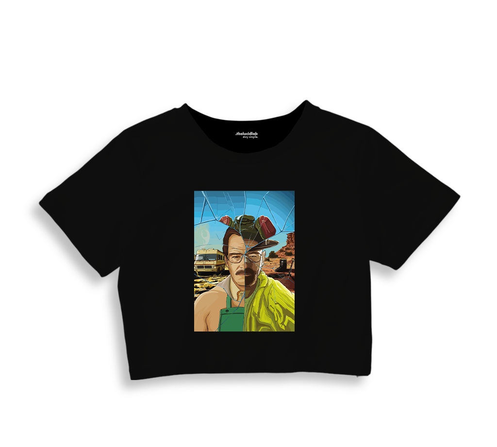 Walter White / Heisenberg Crop Tişört