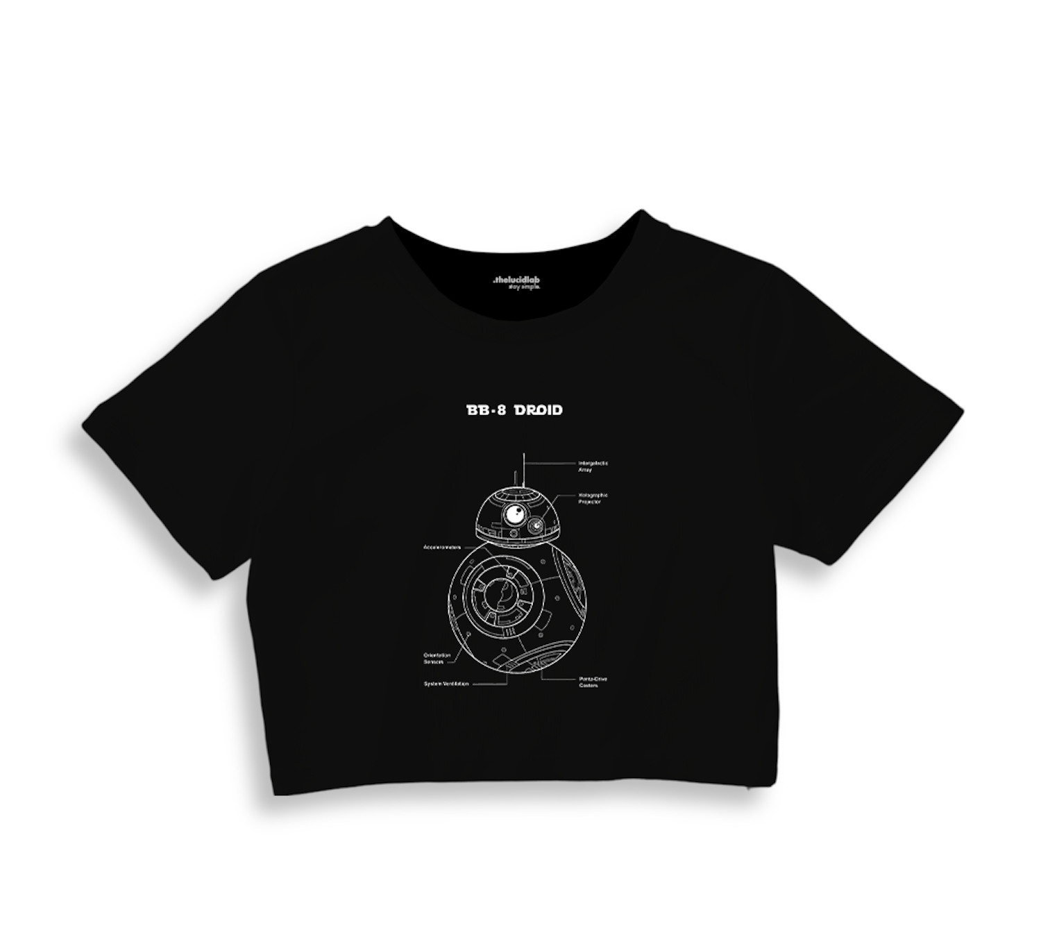 BB-8 Crop Tişört