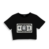 Morty Dollar Crop Tişört