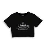 Hotdog Crop Tişört