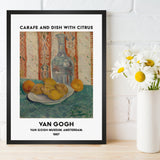 Carafe and Dish with Citrus Fruit Poster