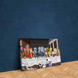 Champions Last Supper Canvas Print