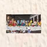 Champions Last Supper Beach Towel