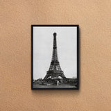 Eiffel Tower Construction v2 Poster