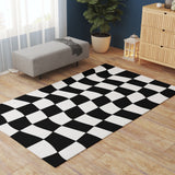 Black &amp; White Illusion Carpet