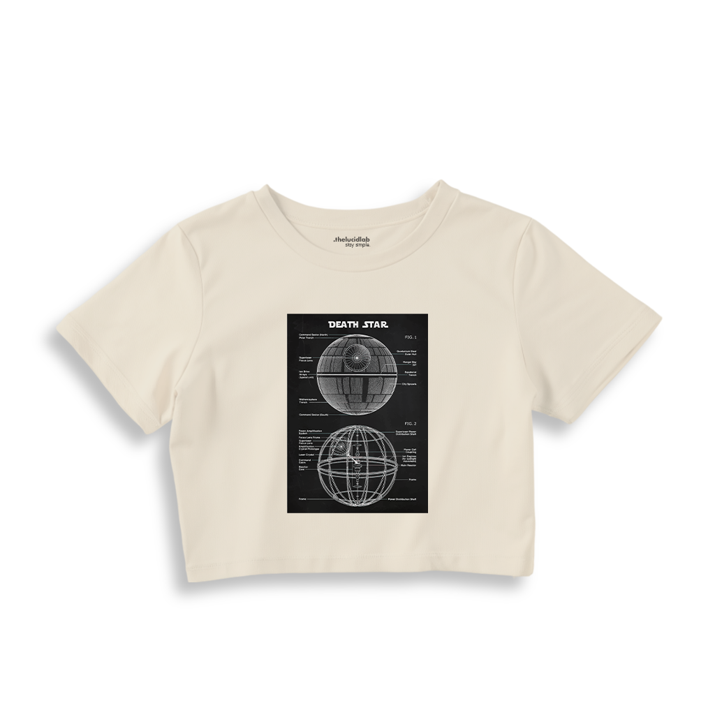Death Star Crop Tişört
