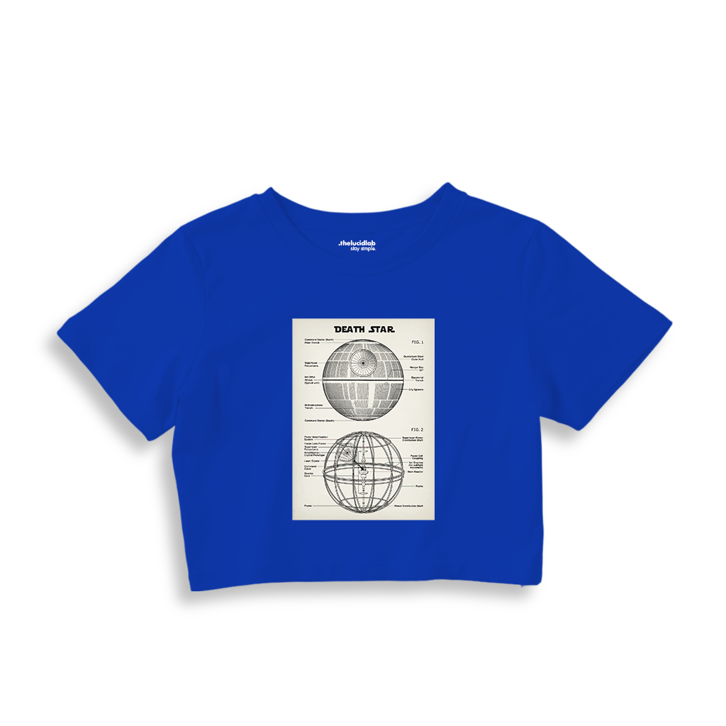 Death Star Crop Tişört