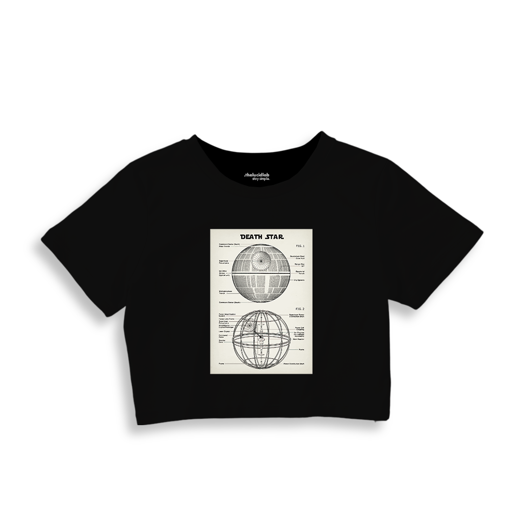 Death Star Crop Tişört