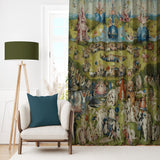 Dünyevi Zevkler Bahçesi Tablosu Perde