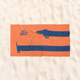 Dachshund - Dog Beach Towel