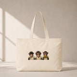 Diplomatic Monkeys Club Tote Bag
