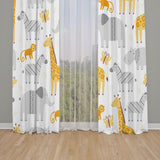 Enjoy - Animal Background Curtain