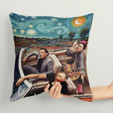 Crazy Night Çift Taraflı Kırlent Kılıfı 2 Adet