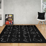 All Tracks Black / Formula 1 Tracks Carpet