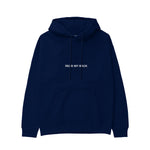 F*CK YOU Pie Chart Hoodie – Lacivert – ön görünüm