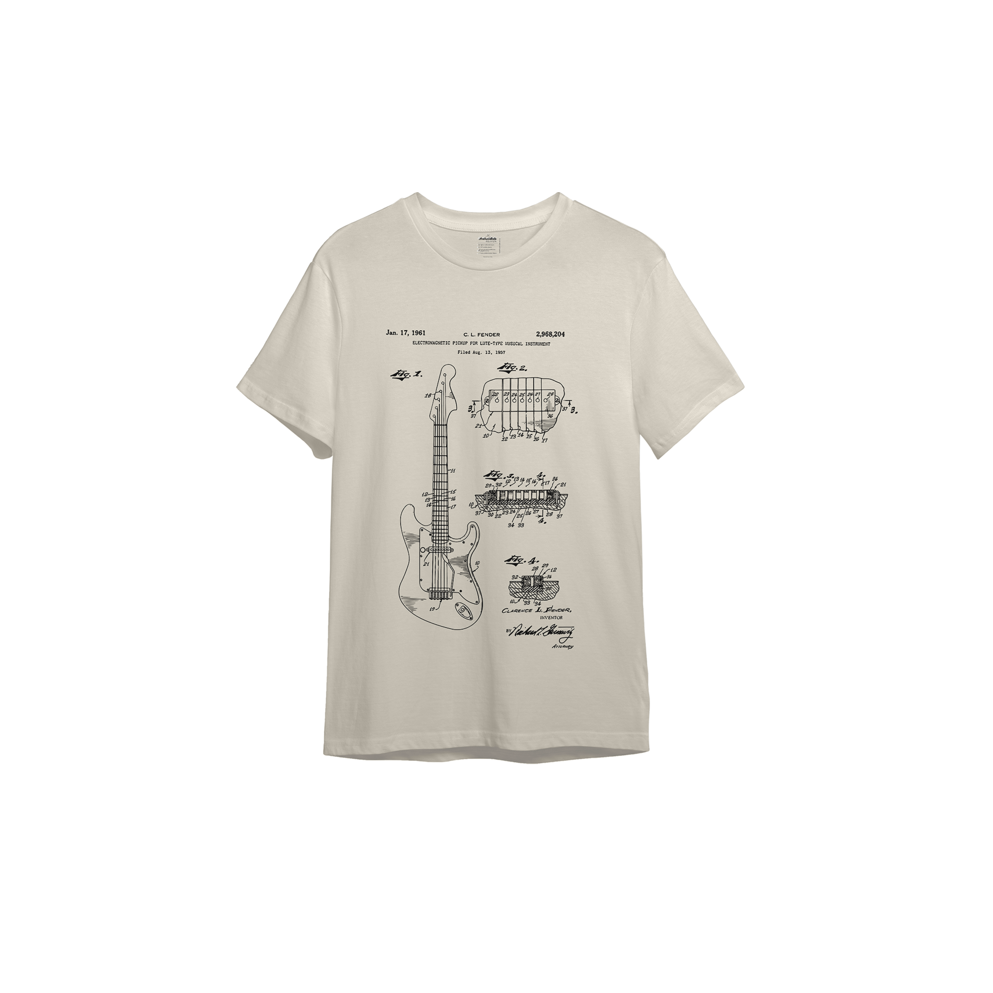 Fender Stratocaster Guitar T-Shirt