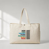 Formula 1 / Week Days Daily Tote Bag