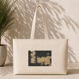 Game Of Thrones Map Weekend Tote Bag