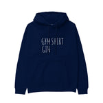 Gin Shirt Hoodie – Lacivert – ön görünüm