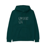 Gin Shirt Hoodie – Koyu Yeşil – ön görünüm
