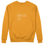 Gin Shirt Sweatshirt – Turuncu – ön görünüm