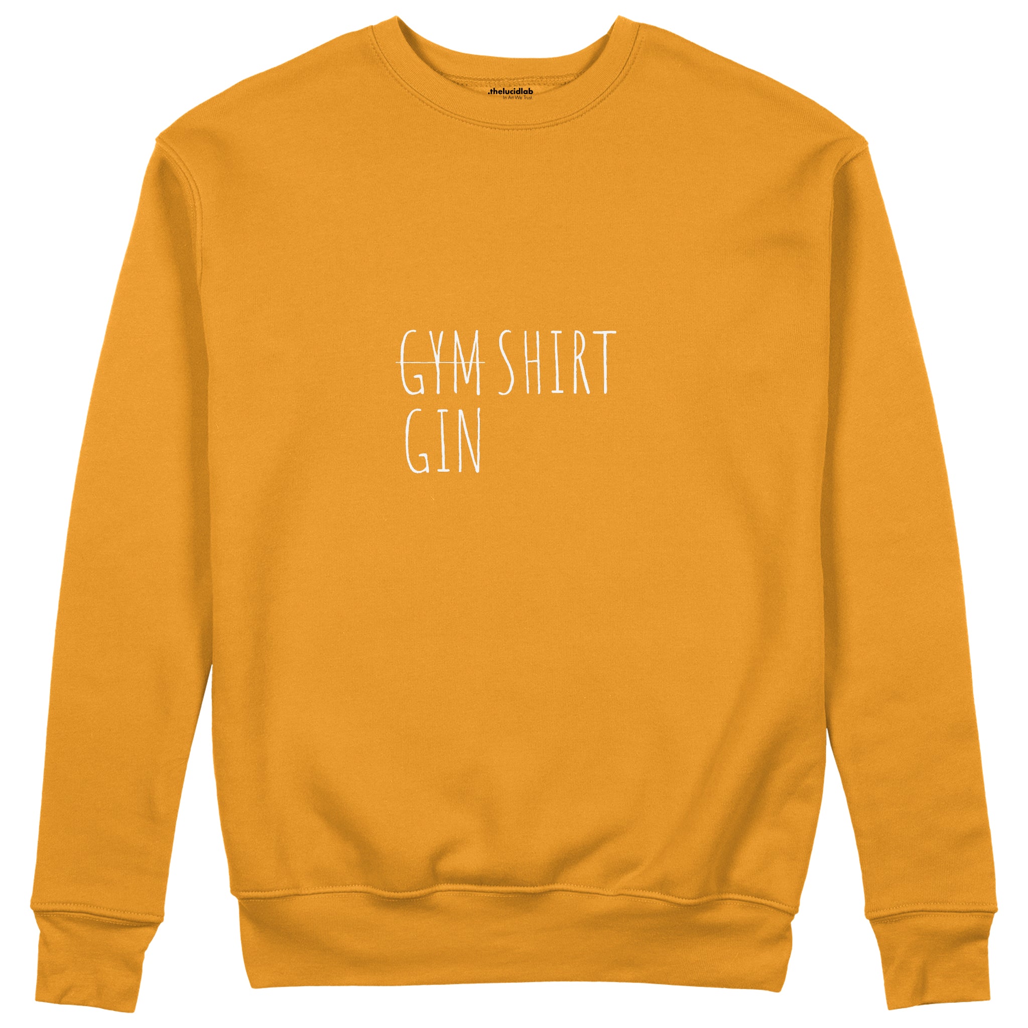 Gin Shirt Sweatshirt – Turuncu – ön görünüm