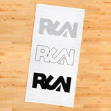Run / White Sports Towel
